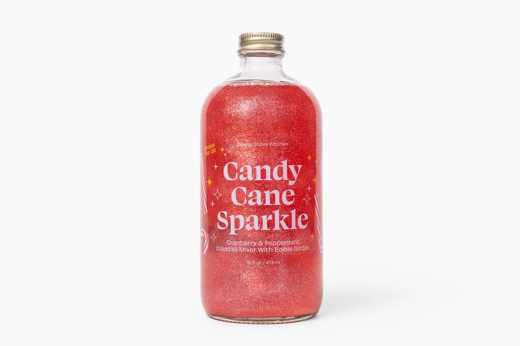 Candy Cane Sparkle Cocktail & Mocktail Mixer, 16 Fl oz - Indie Indie Bang! Bang!