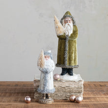 Load image into Gallery viewer, Paper Mache Santa with Bottle Brush - Indie Indie Bang! Bang!