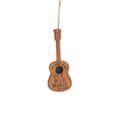 Cat Stevens Wooden Guitar Decor - Indie Indie Bang! Bang!