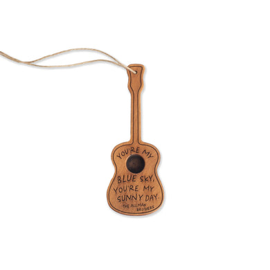 The Allman Brothers Wooden Guitar Decor - Indie Indie Bang! Bang!