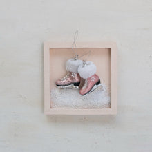 Load image into Gallery viewer, Pink Ice Skate Ornament - Indie Indie Bang! Bang!