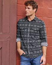 Load image into Gallery viewer, Baker Southwest Black Long Sleeved Knit Shirt - Indie Indie Bang! Bang!