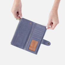 Load image into Gallery viewer, HOBO | Dunn Continental Wallet Sky Blue