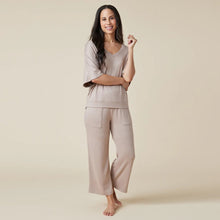 Load image into Gallery viewer, Dream Relaxed V-Neck with Capri Lounge Set