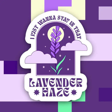 Taylor Swift | Lavender Haze Sticker - Indie Indie Bang! Bang!