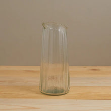 Load image into Gallery viewer, Ruffle Glass Lines Bell Carafe - Indie Indie Bang! Bang!