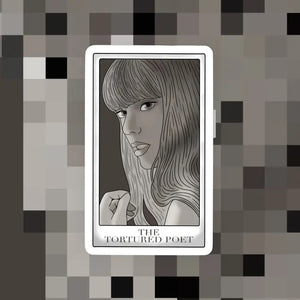 Taylor Swift | The Tortured Poet Sticker - Indie Indie Bang! Bang!