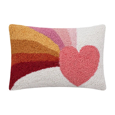 Shooting Heart Hook Pillow