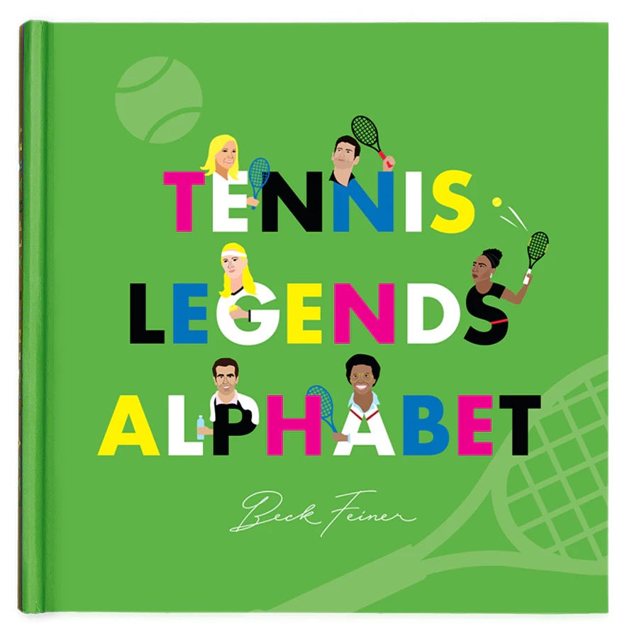 Tennis Legends Alphabet Book - Indie Indie Bang! Bang!