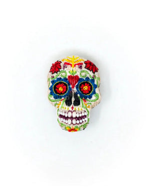 Sugar Skull Brooch Pin - Indie Indie Bang! Bang!