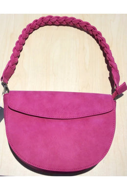 Luna Crescent Crossbody with Braided Strap - Indie Indie Bang! Bang!