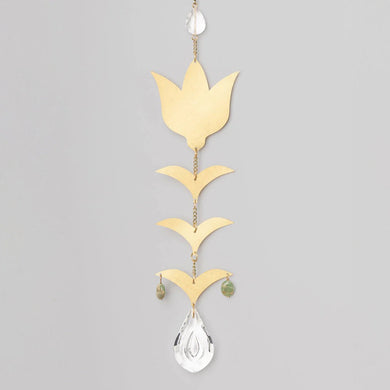 Suncatcher Blooming Flower - Aqua Terra