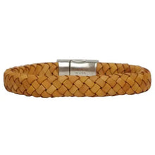 Load image into Gallery viewer, Men&#39;s Braided Leather Bracelet - Pegasus - Indie Indie Bang! Bang!