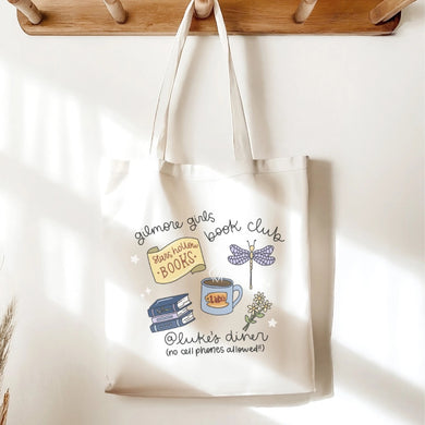 Gilmore Girls Book Club Color Tote - Indie Indie Bang! Bang!