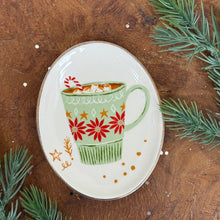 Load image into Gallery viewer, Holiday Oval Dish with Cocktail | Four Styles - Indie Indie Bang! Bang!