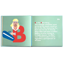 Load image into Gallery viewer, Tennis Legends Alphabet Book - Indie Indie Bang! Bang!