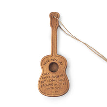 Load image into Gallery viewer, Elvis Wooden Guitar Decor - Indie Indie Bang! Bang!