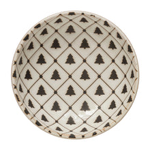 Load image into Gallery viewer, 5&quot; Stoneware Bowl with Tree Pattern - Indie Indie Bang! Bang!