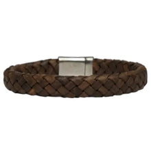 Load image into Gallery viewer, Men&#39;s Braided Leather Bracelet - Pegasus - Indie Indie Bang! Bang!