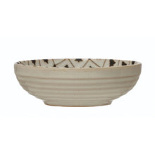 Load image into Gallery viewer, 5&quot; Stoneware Bowl with Tree Pattern - Indie Indie Bang! Bang!