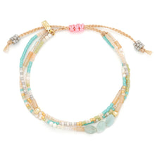 Load image into Gallery viewer, Mixed Media Bracelet - Courage/Amazonite - Indie Indie Bang! Bang!