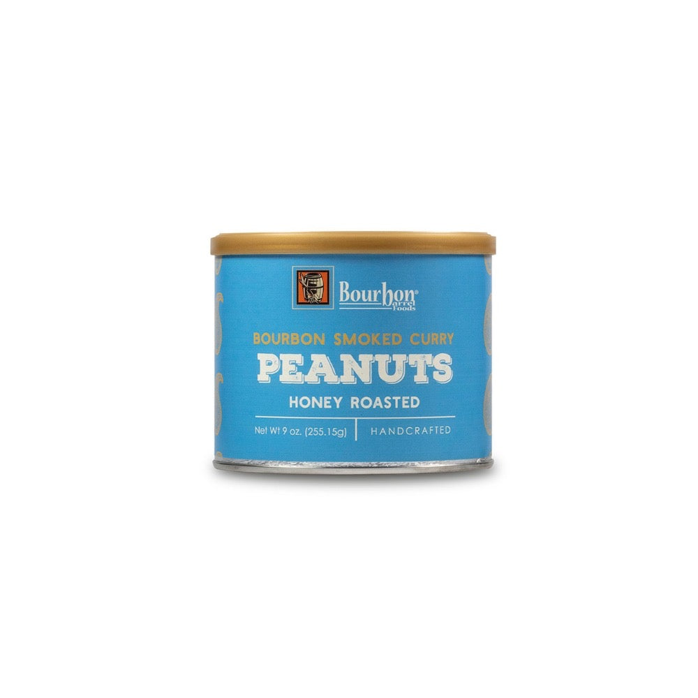 Bourbon Smoked Curry Peanuts - Honey Roasted - Indie Indie Bang! Bang!