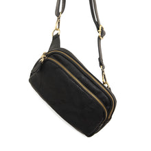 Load image into Gallery viewer, Kylie Double Zip Sling/ Belt Bag - Indie Indie Bang! Bang!