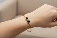 Load image into Gallery viewer, Double Onyx Bracelet - Indie Indie Bang! Bang!