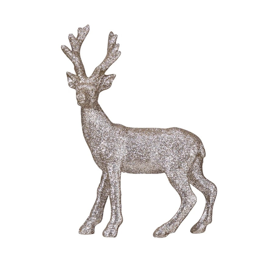 Glitter Reindeer Resin Figurine - Indie Indie Bang! Bang!