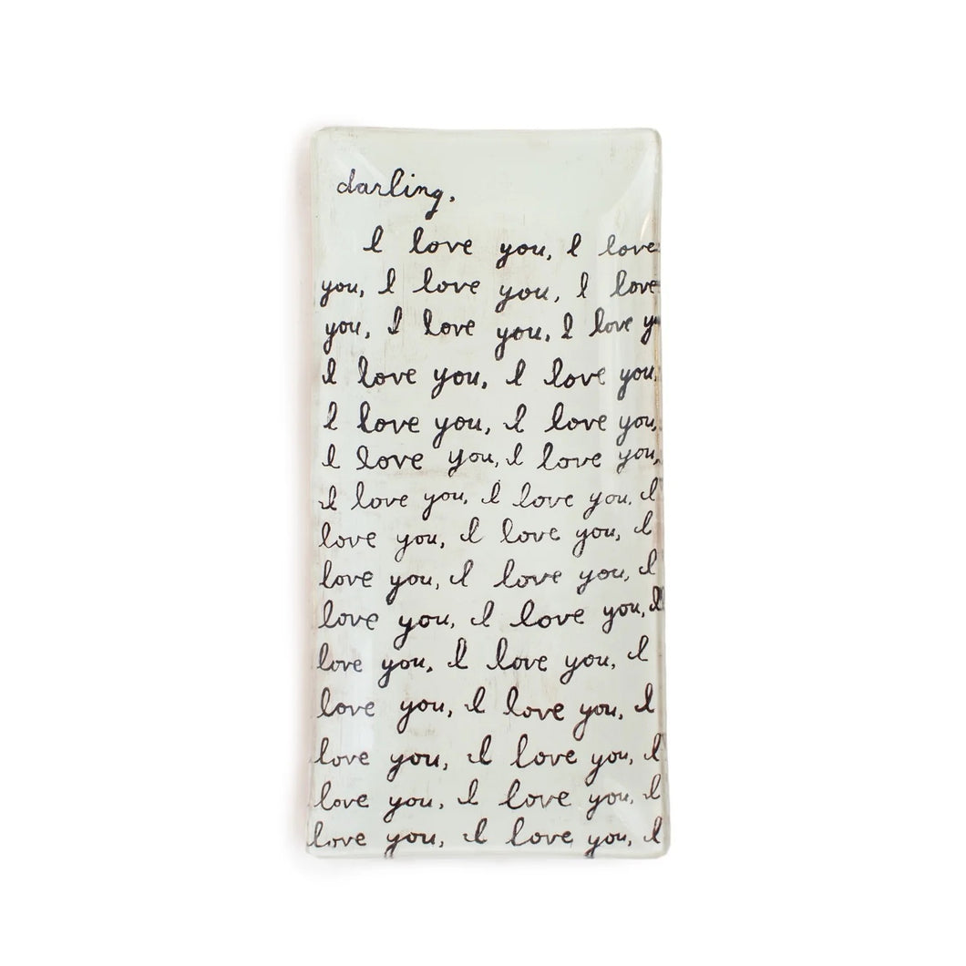 Darling, I Love You Tray - Indie Indie Bang! Bang!