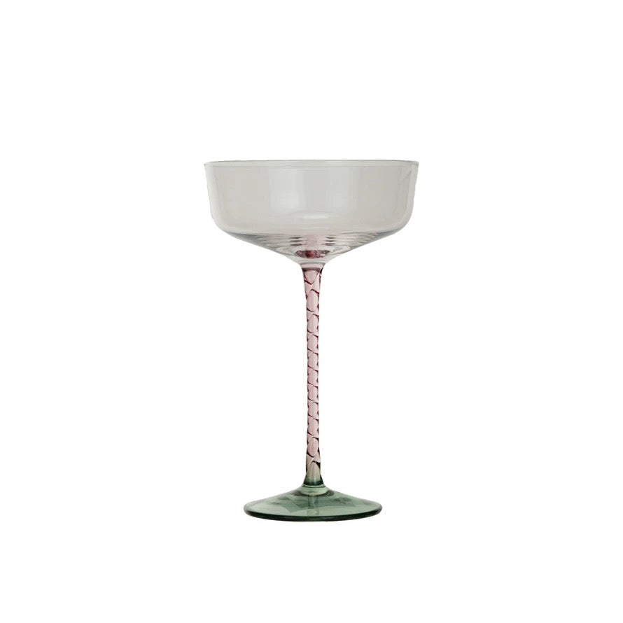 Creative Co-Op Stemmed Champagne/Coupe Glass