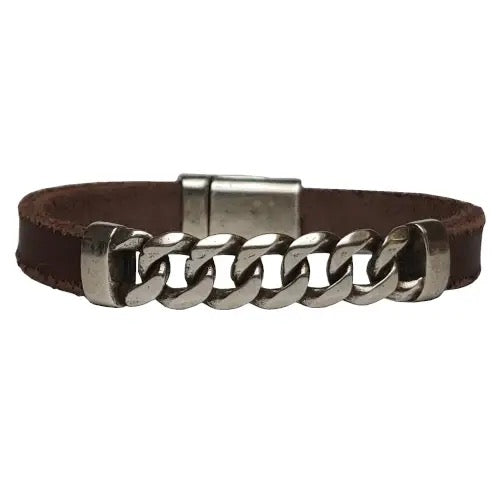 Men's Apollo Leather Bracelet - Indus - Indie Indie Bang! Bang!