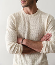 Load image into Gallery viewer, Slub Crew Sweater Cream/Natural - Indie Indie Bang! Bang!