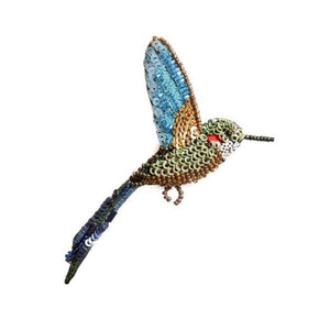 Tropical Hummingbird Brooch Pin - Indie Indie Bang! Bang!