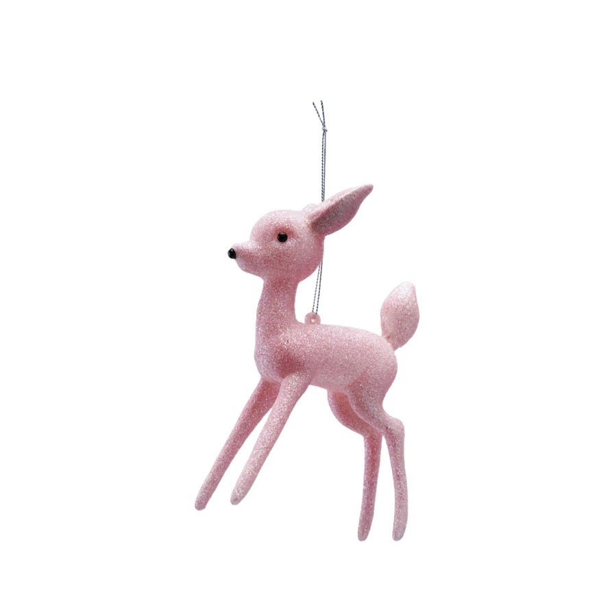 Pink Deer Ornament - Indie Indie Bang! Bang!