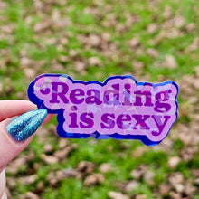 Load image into Gallery viewer, Reading is Sexy Sticker - Indie Indie Bang! Bang!