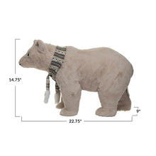 Load image into Gallery viewer, Faux Fur Polar Bear