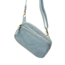 Load image into Gallery viewer, Kylie Double Zip Sling/ Belt Bag - Indie Indie Bang! Bang!