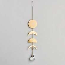 Load image into Gallery viewer, Suncatcher Moon Phases - Moonstone gem