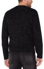 Load image into Gallery viewer, Black Confetti Crew Neck Sweater