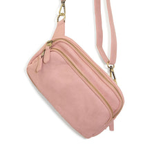 Load image into Gallery viewer, Kylie Double Zip Sling/ Belt Bag - Indie Indie Bang! Bang!