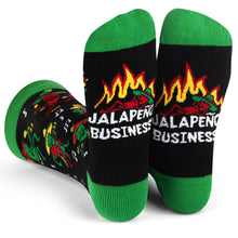 Load image into Gallery viewer, Jalapeño Business Socks - Indie Indie Bang! Bang!