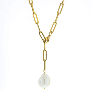 Gold Maldives Pearl Necklace - Indie Indie Bang! Bang!