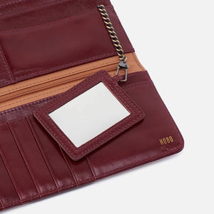 HOBO | Rachel Continental Wallet Winterberry