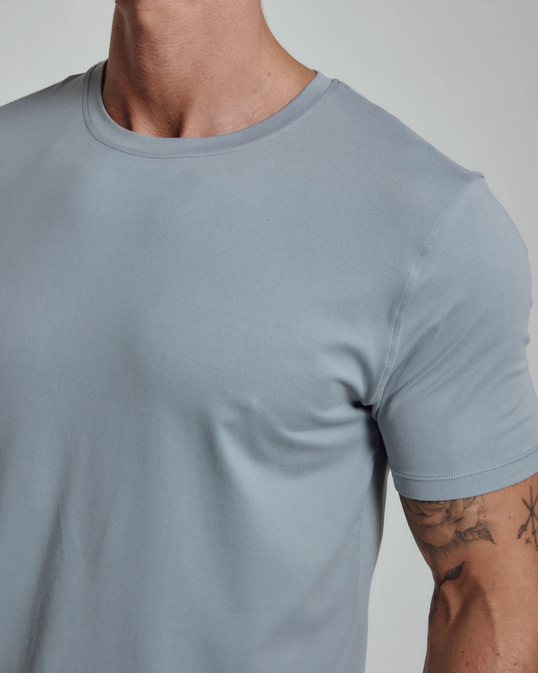 Core Crew Neck Tee - Harbor Mist - Indie Indie Bang! Bang!