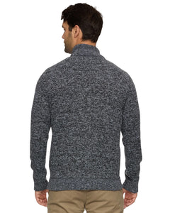 Rhineland Full Zip Mockneck Sweater