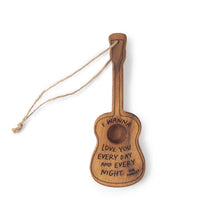 Load image into Gallery viewer, I Got to See Wooden Guitar Decor - Indie Indie Bang! Bang!