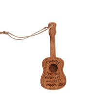 Load image into Gallery viewer, I Got to See Wooden Guitar Decor - Indie Indie Bang! Bang!