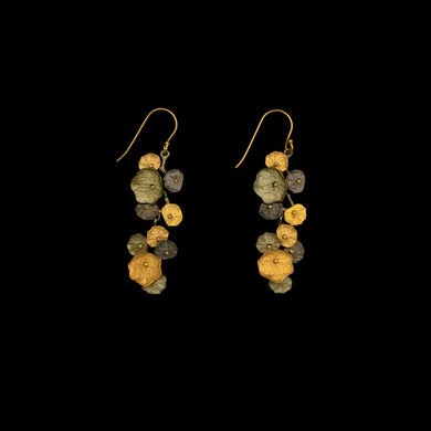 Michael Michaud Nasturtium Dangle Wire Earrings - Indie Indie Bang! Bang!