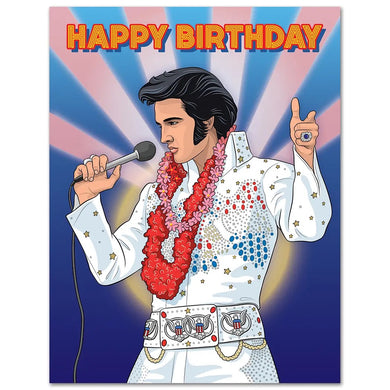 Happy Birthday Elvis Card - Indie Indie Bang! Bang!